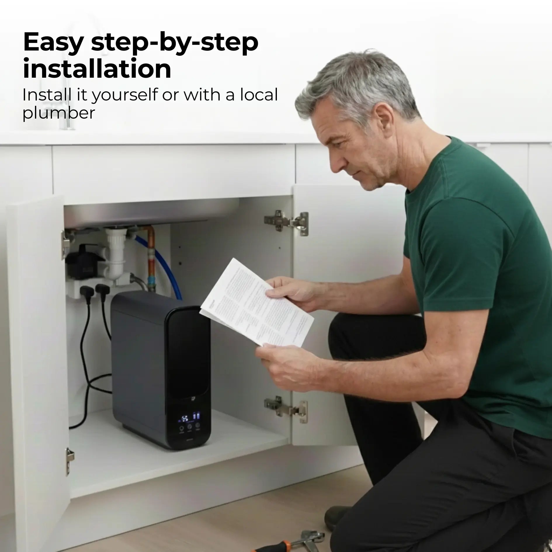 A8 Alkaline Reverse Osmosis Under-Sink Water Filter